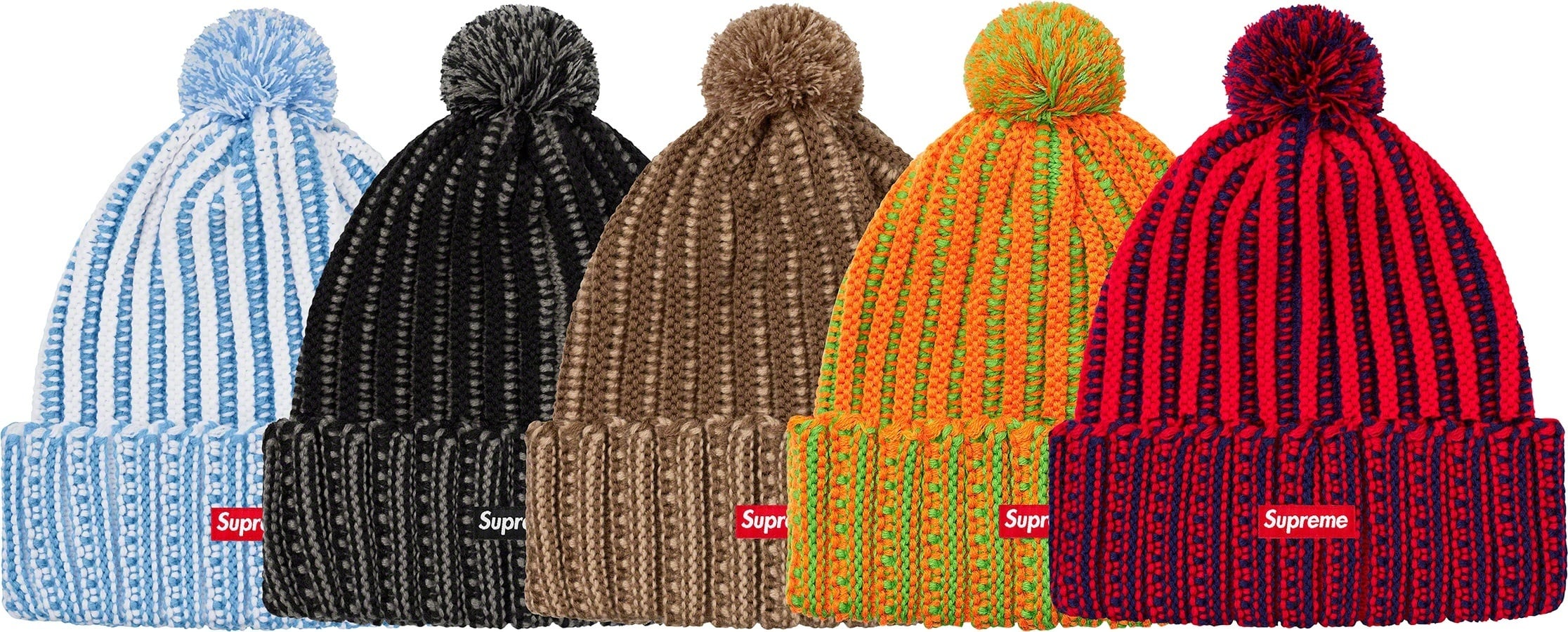 Contrast Stripe Beanie